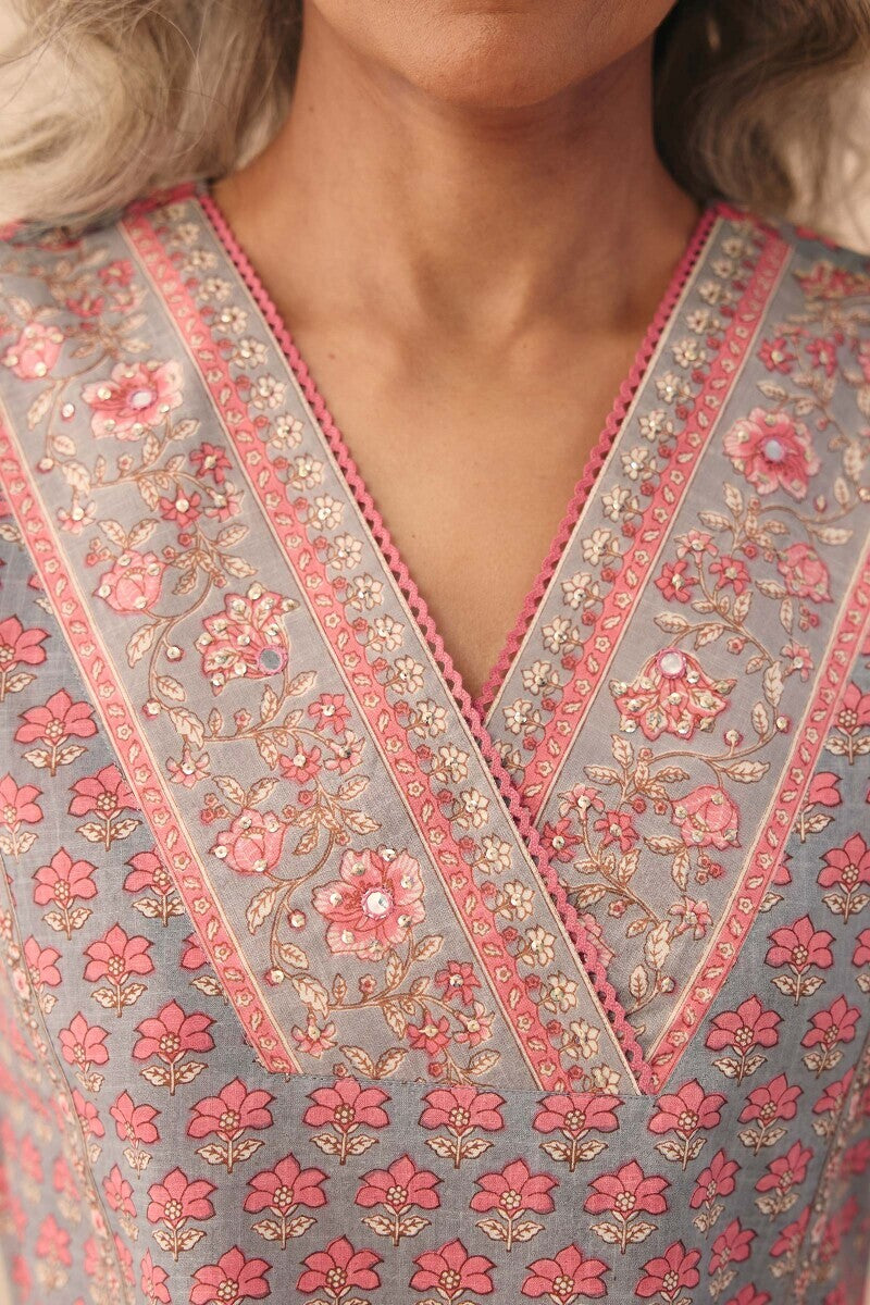 Gulraiz Layla Sanganeri Kurta