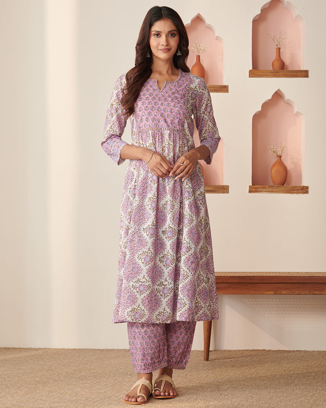 Gulbarg Sahiba Sanganeri Kurta