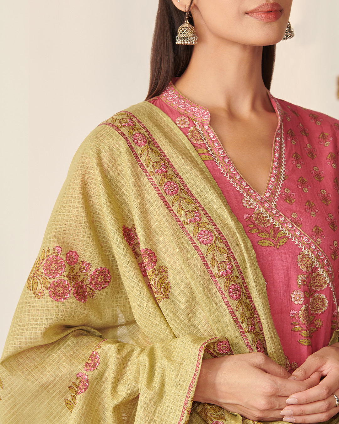Gauhar Zaaida Sanganeri Dupatta