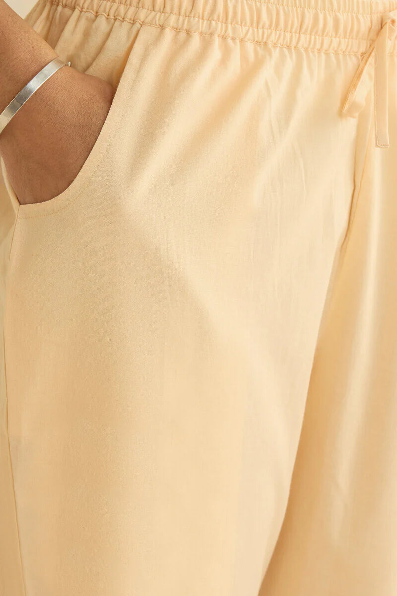 Surplus: Roza Seerat Cream Narrow Pants