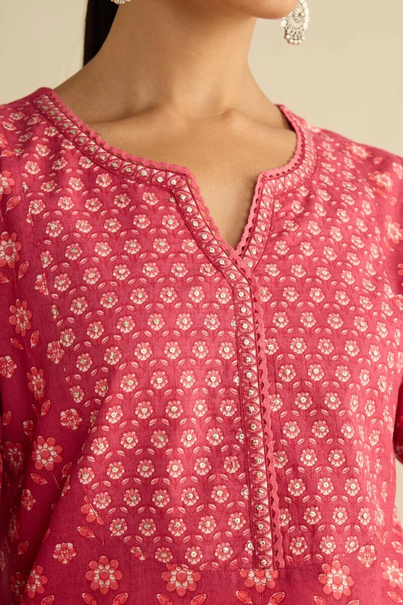Surplus: Gulraiz Mahima Sanganeri Kurta