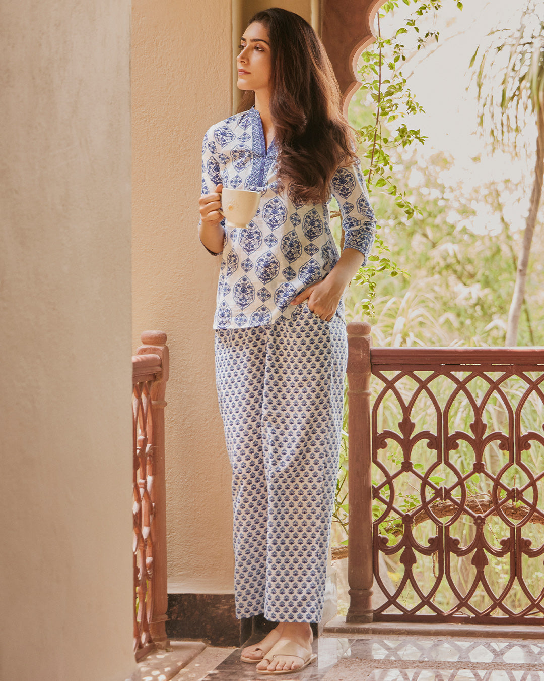 Neelofar Nasmina Sanganeri Co-Ord Set