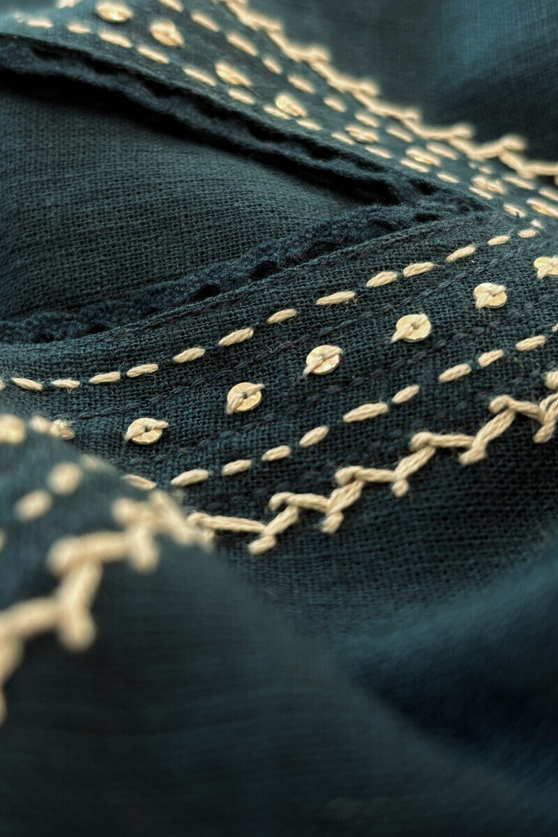 Roza Jannat Dark Blue Kurta