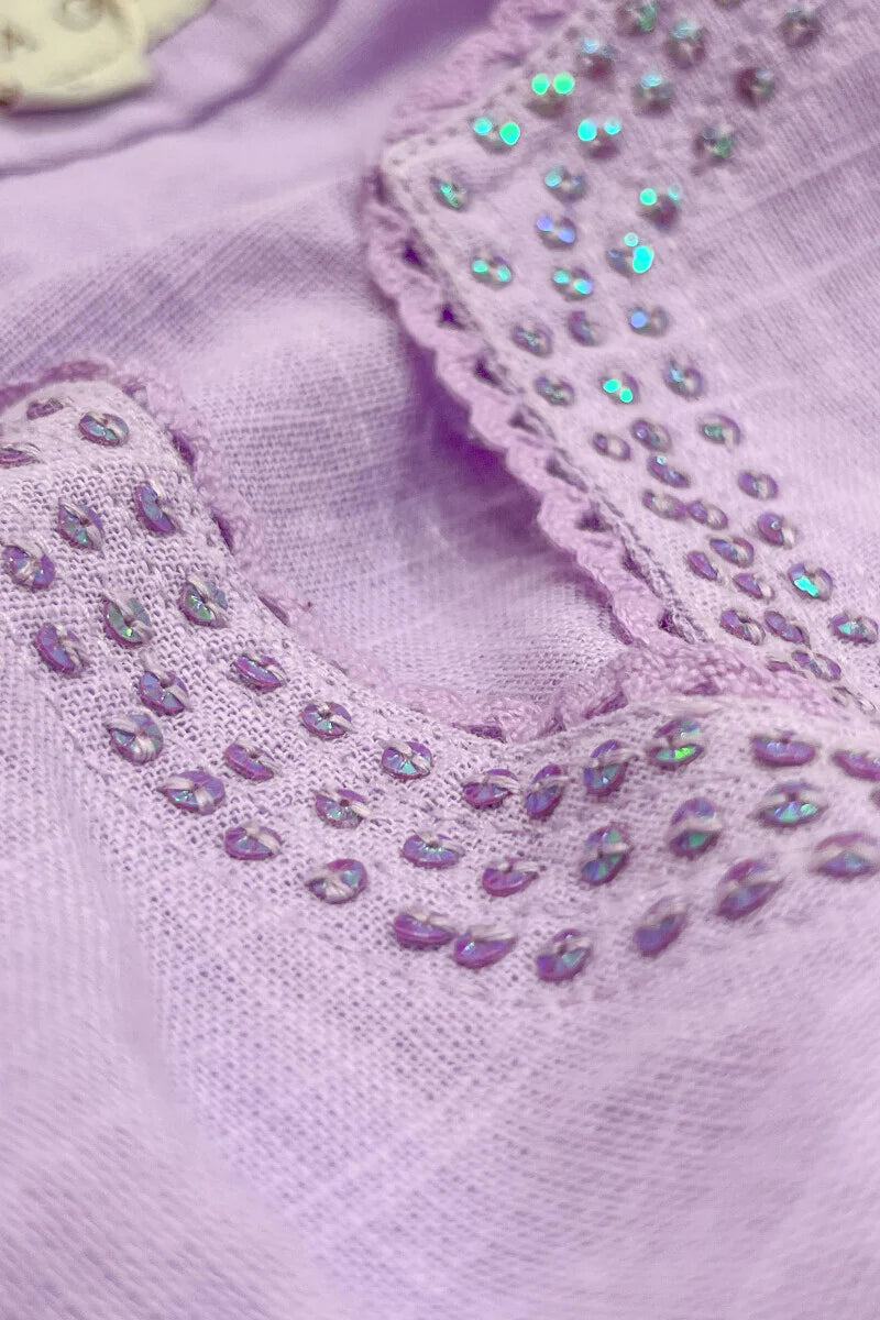 Surplus: Roza Seerat Lilac Kurta