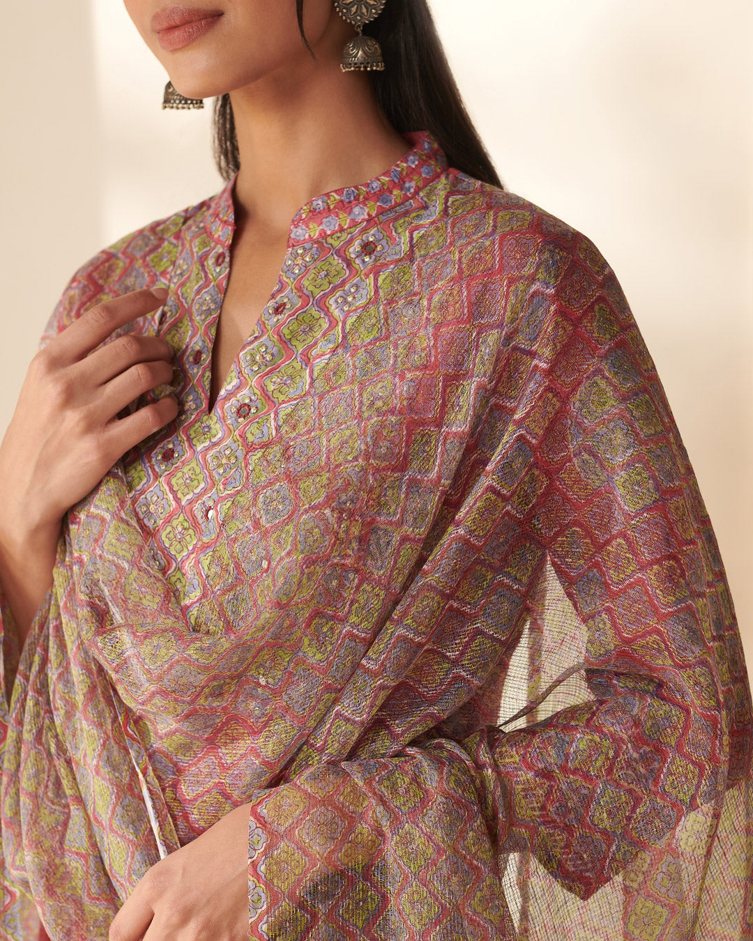 Gulbarg Rabiya Sanganeri Dupatta