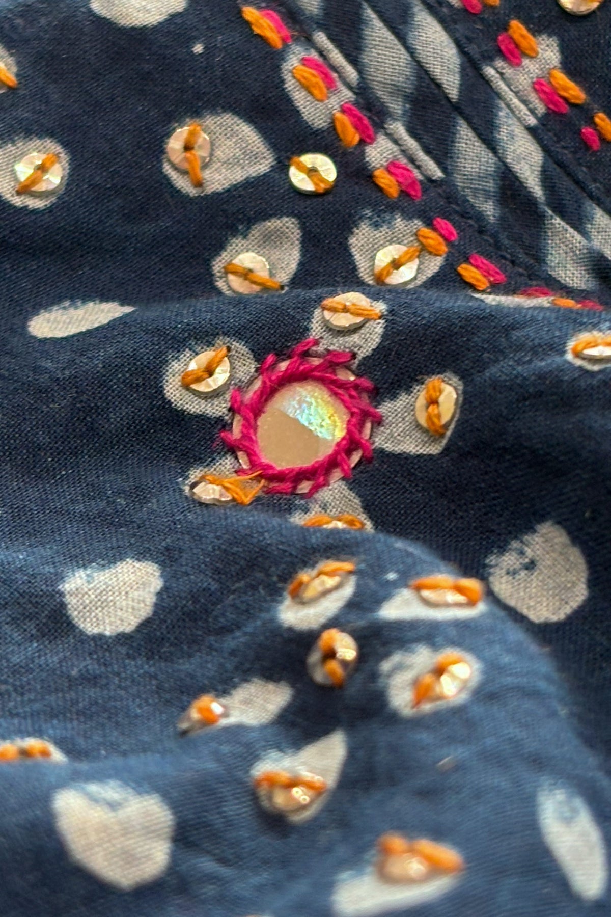 Nurtaj Rumaisa Bagru Short Kurta