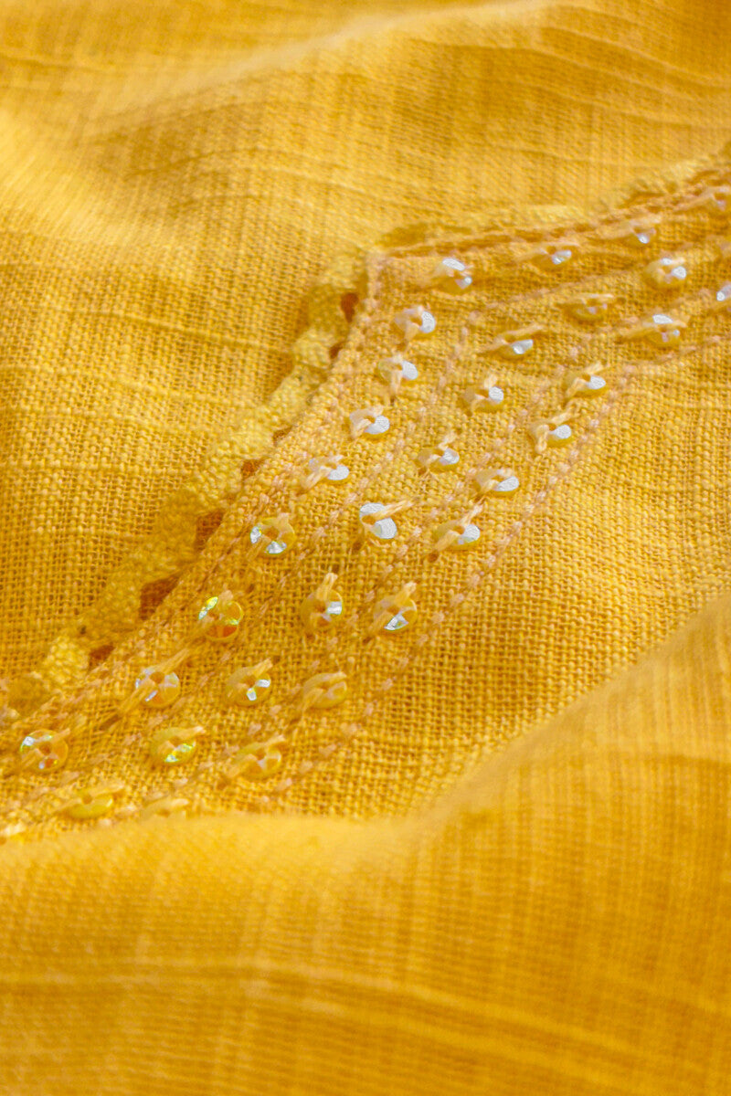 Roza Seerat Yellow Kurta
