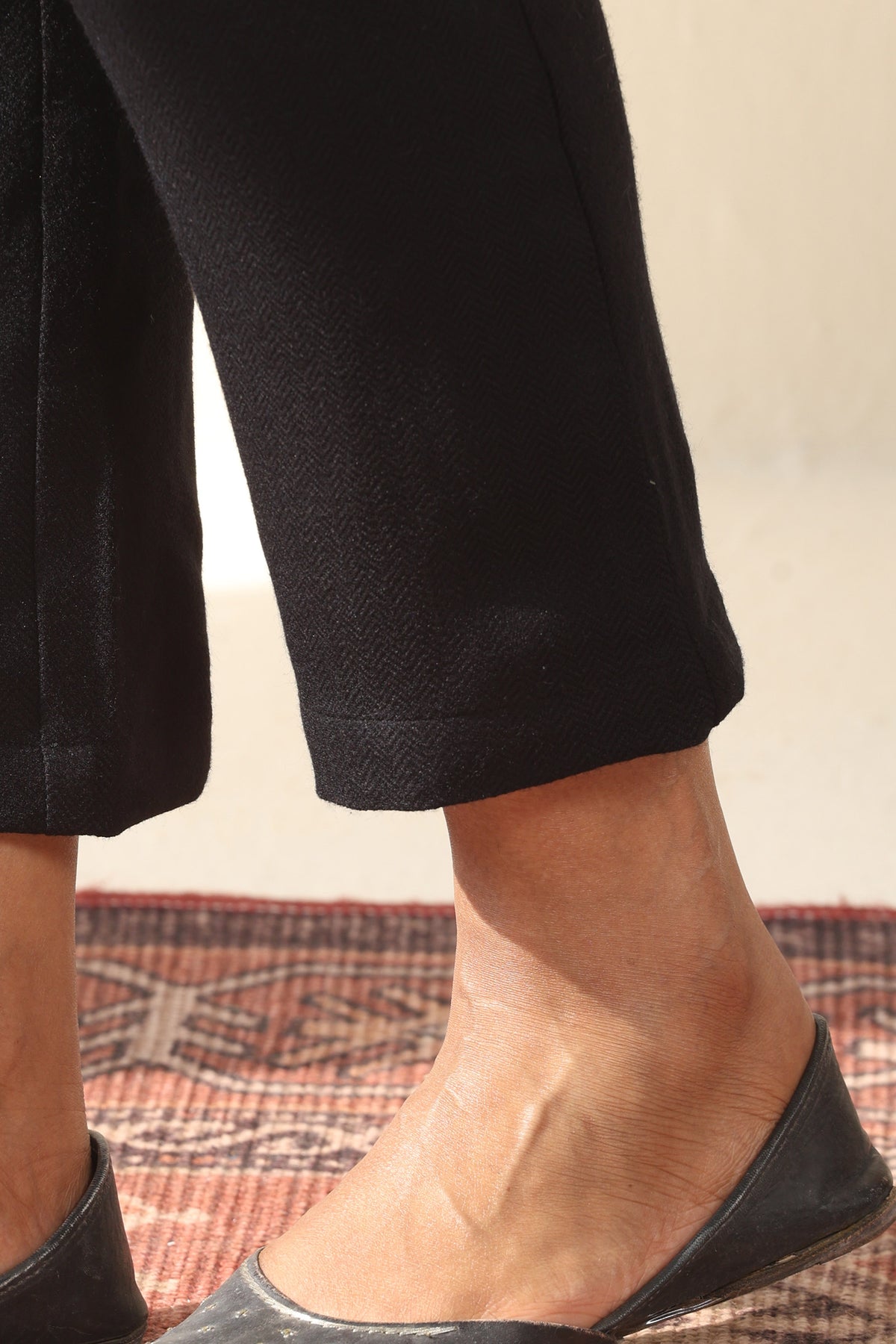 Naadirah Rumaisa Faux Wool Narrow Pants