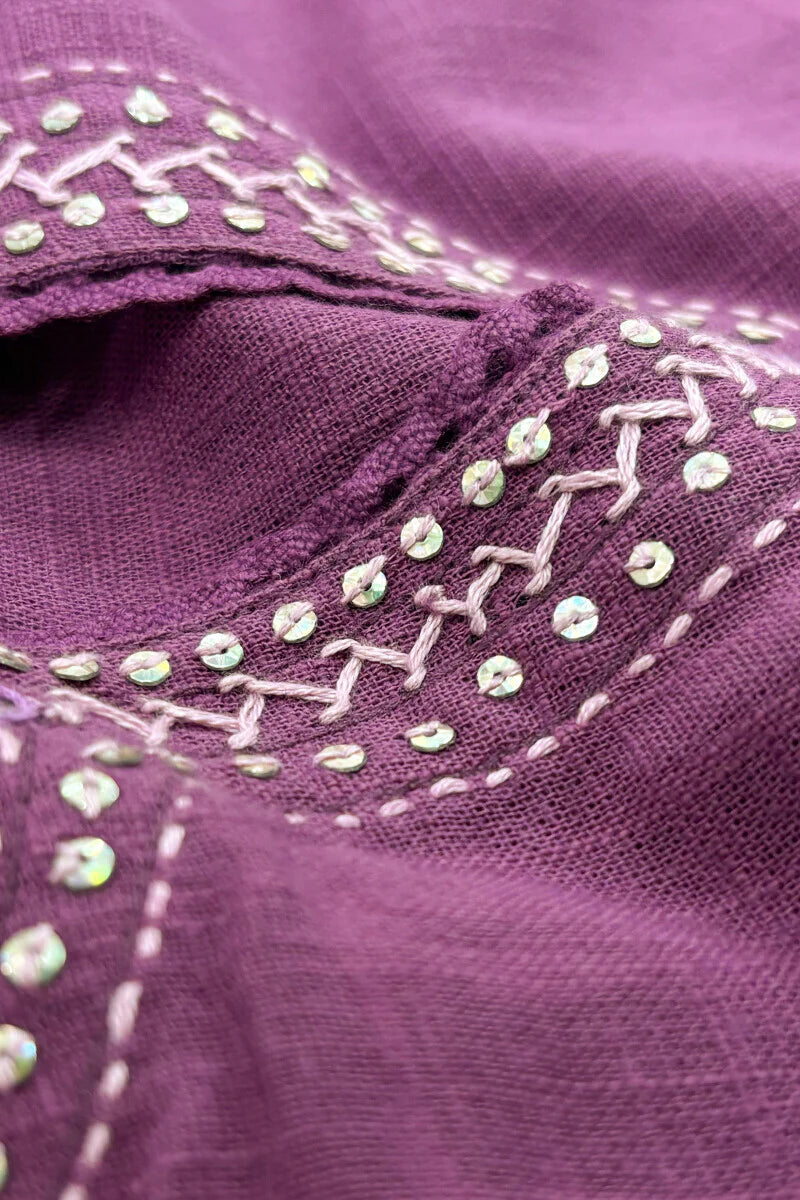 Surplus: Roza Zara Purple Kurta