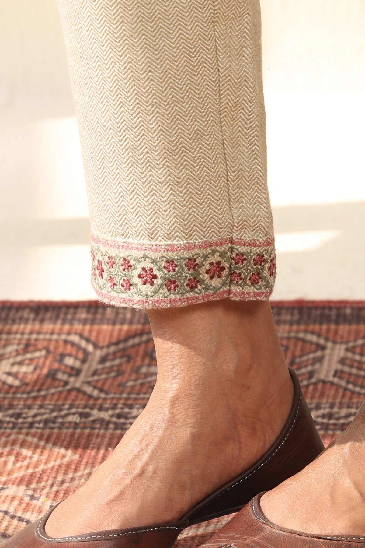 Surplus: Naadirah Nahida Faux Wool Narrow Pants