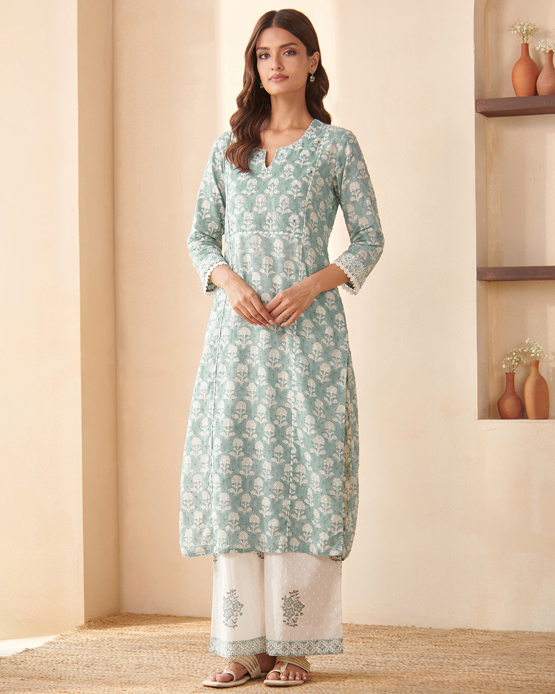 Rosheen Aliah Sanganeri Kurta