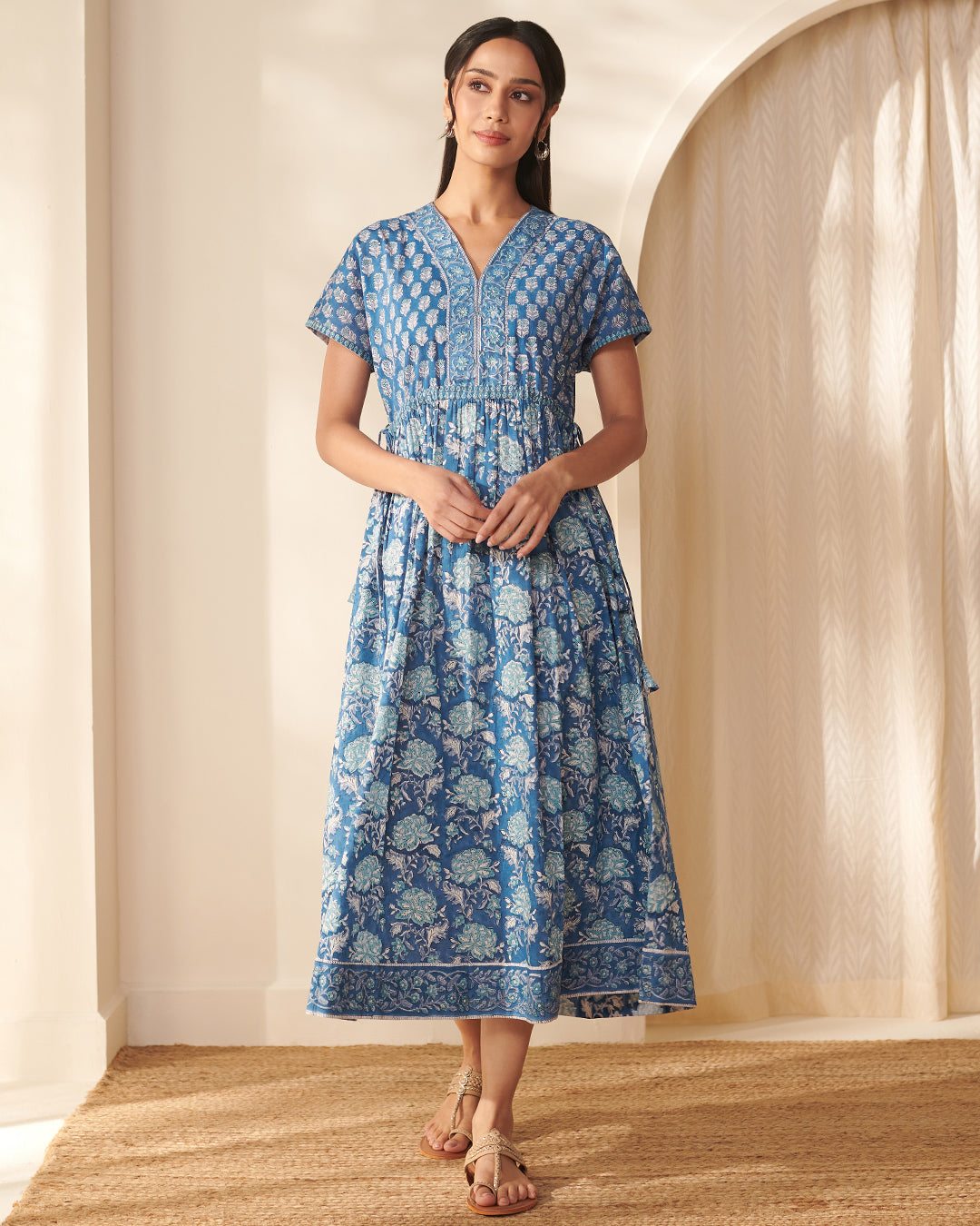 Mehreen Zafrina Blue Dress