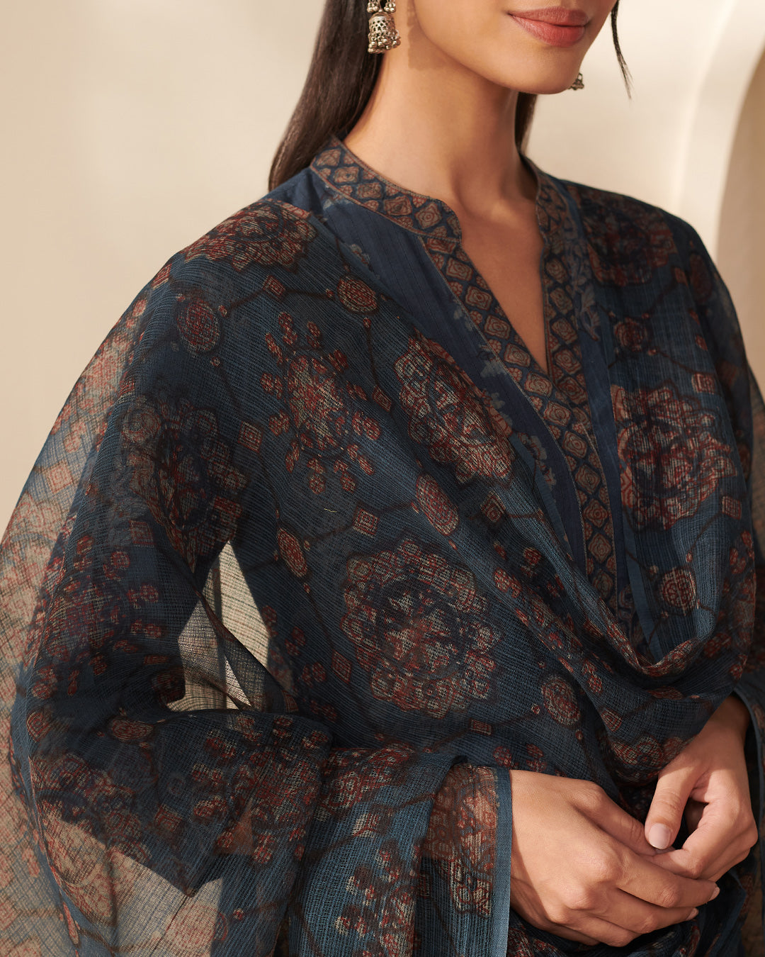 Sehra Faiza Akola Dabu Dupatta