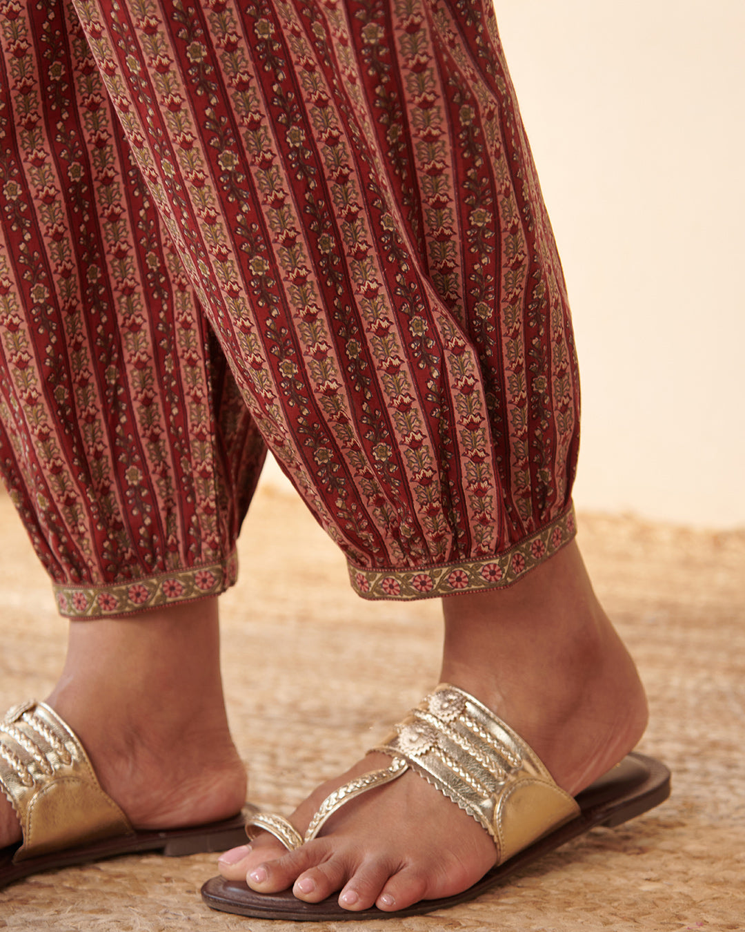 Gauhar Malaika Sanganeri Izhaar Pants