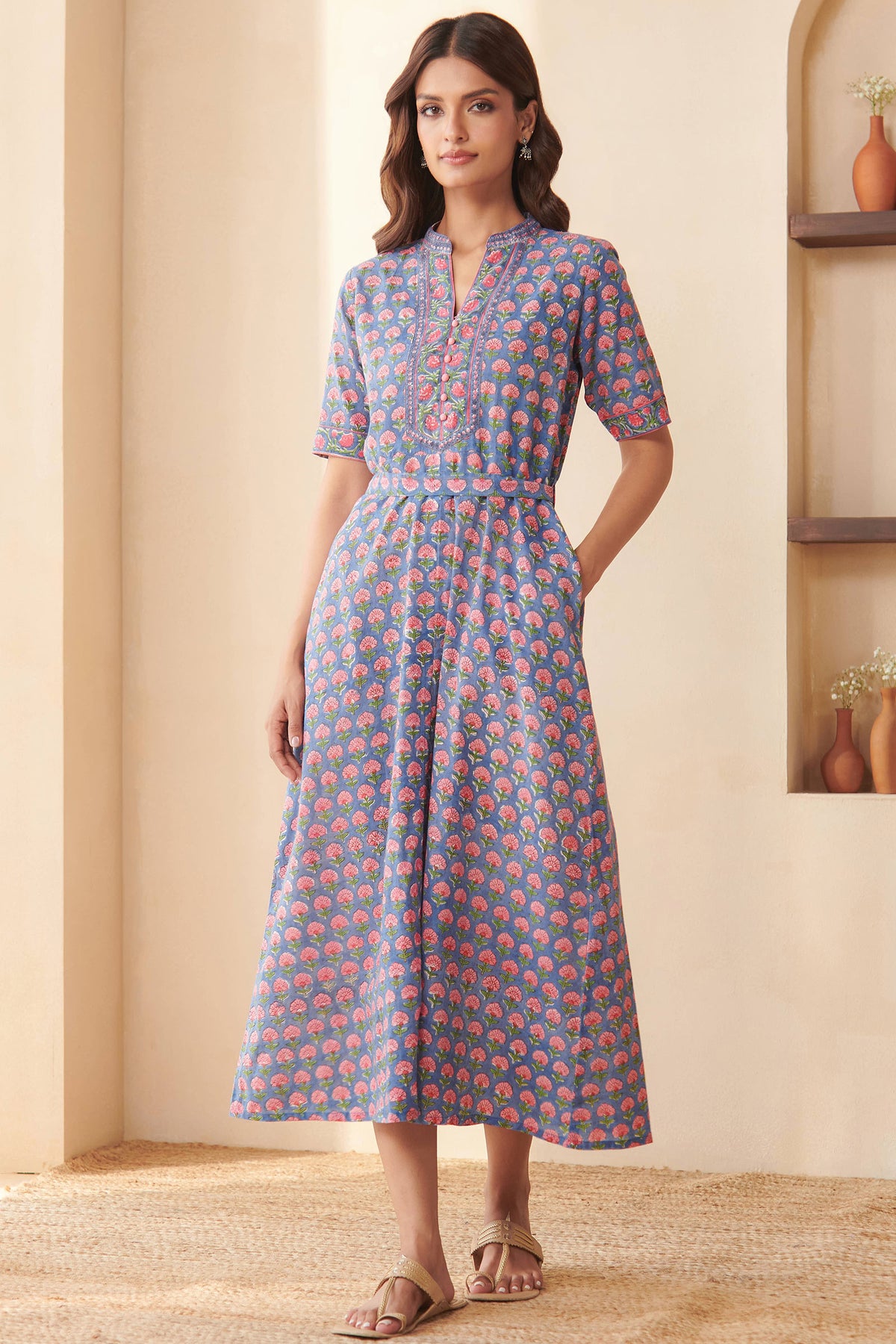 Gulbarg Nuzakat Sanganeri Dress