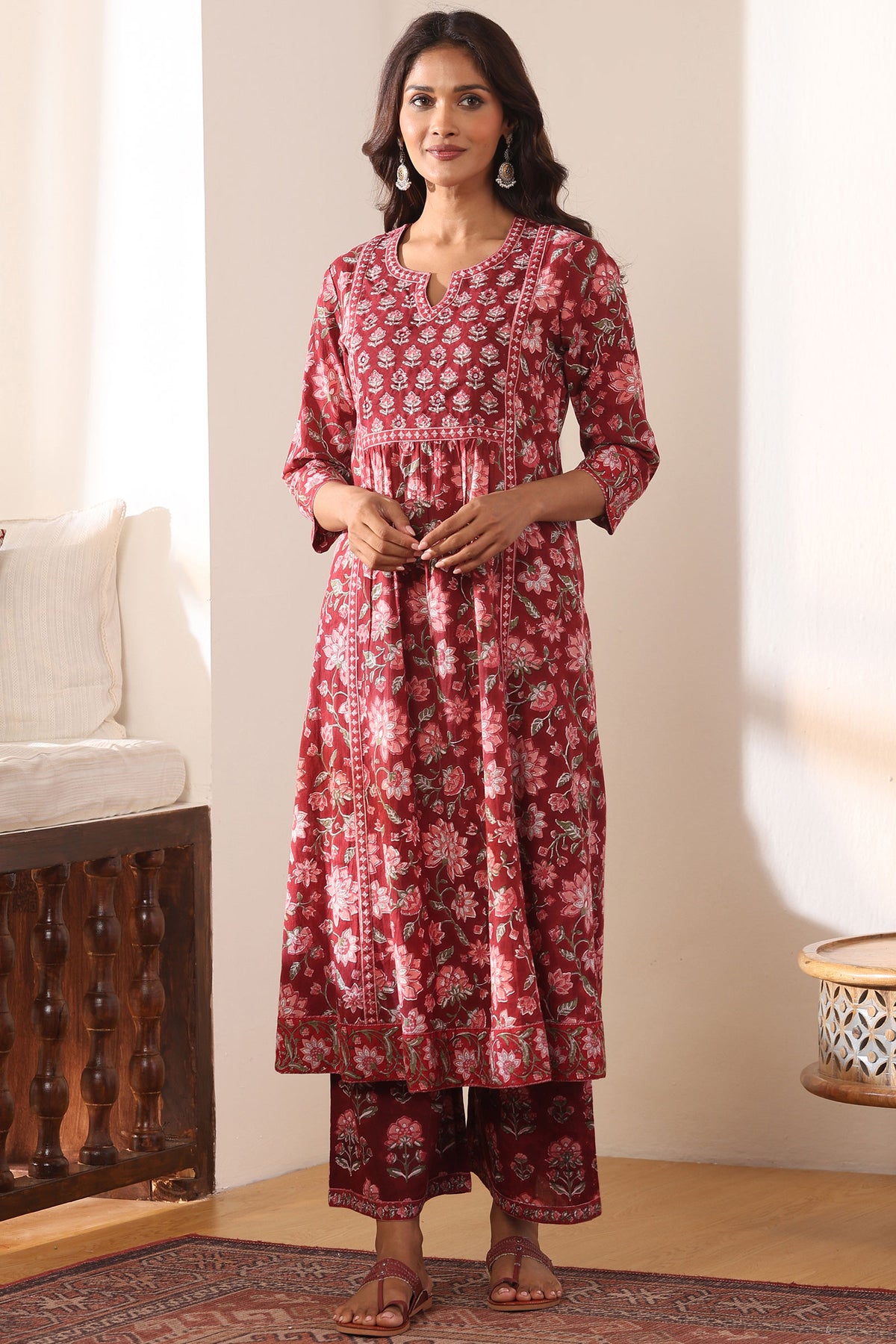 Gulbarg Nida Sanganeri Kurta
