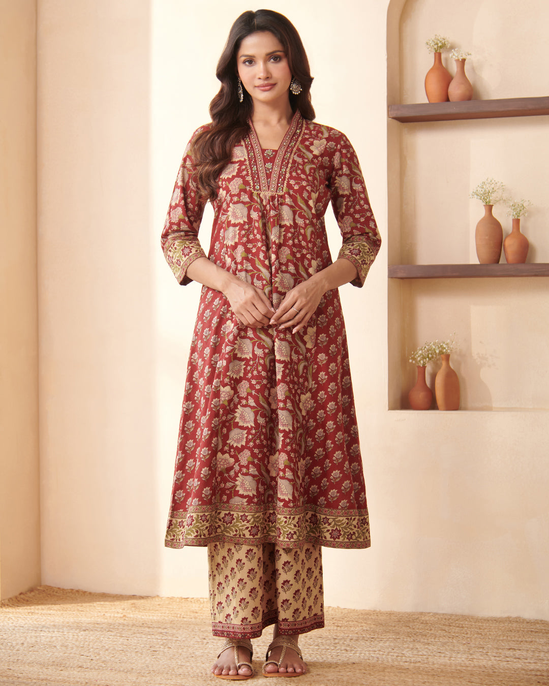 Gauhar Fizah Sanganeri Kurta