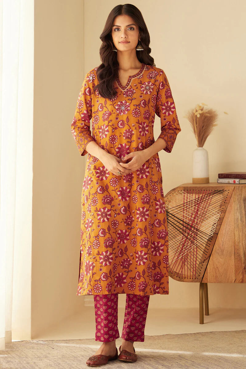 Gauhar Seerat Sanganeri Kurta