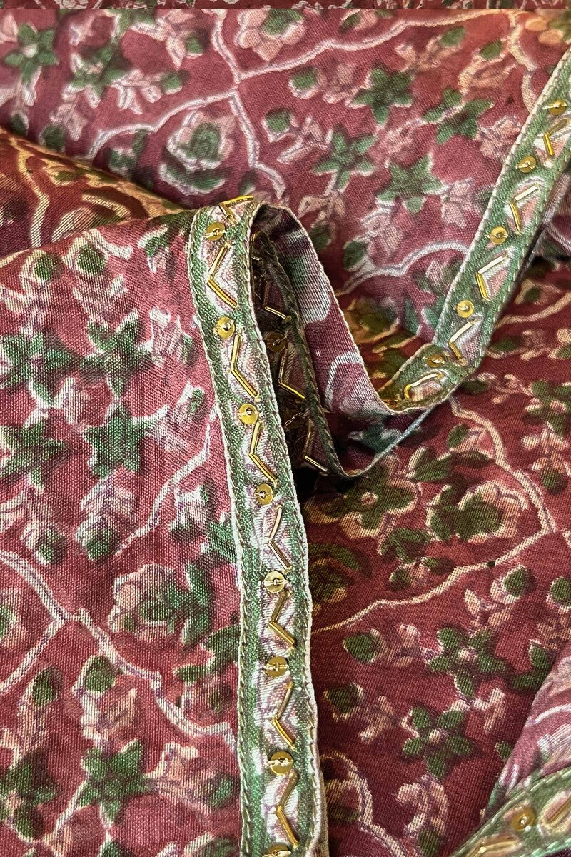 Shirin Zarina Sanganeri Chanderi Farsi