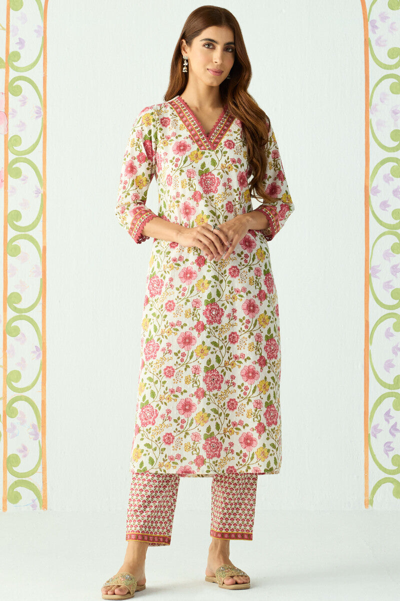 Gauhar Zenia Sanganeri Kurta