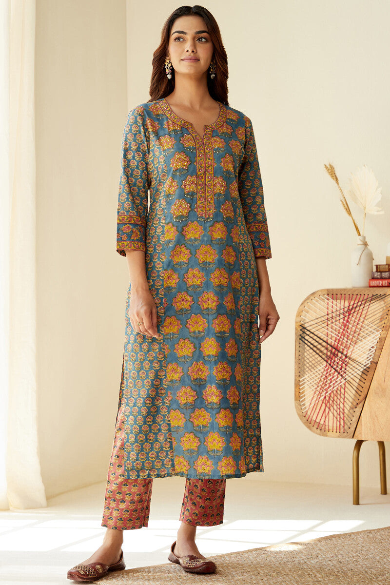 Gulzar Layla Sanganeri Kurta