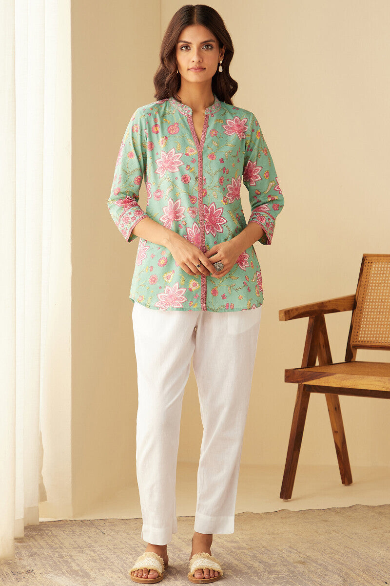 Rosheen Nida Sanganeri Top
