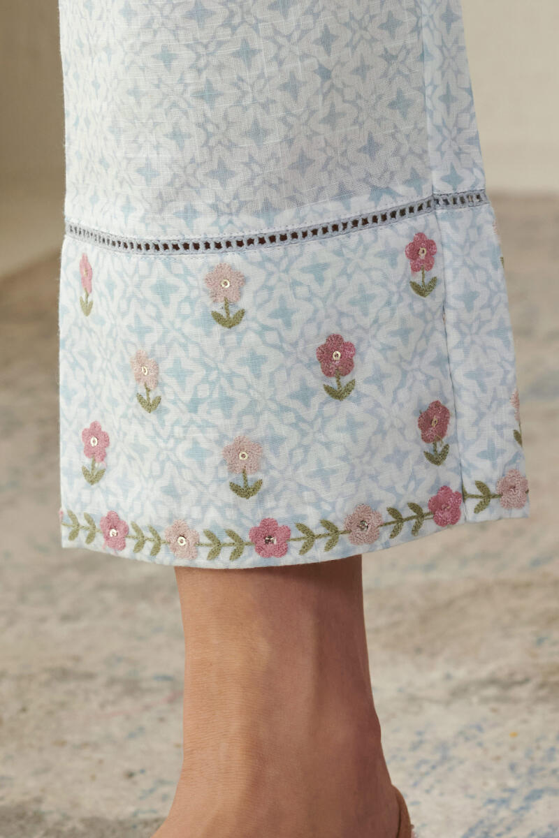 Nasrine Amara Sanganeri Narrow Pants