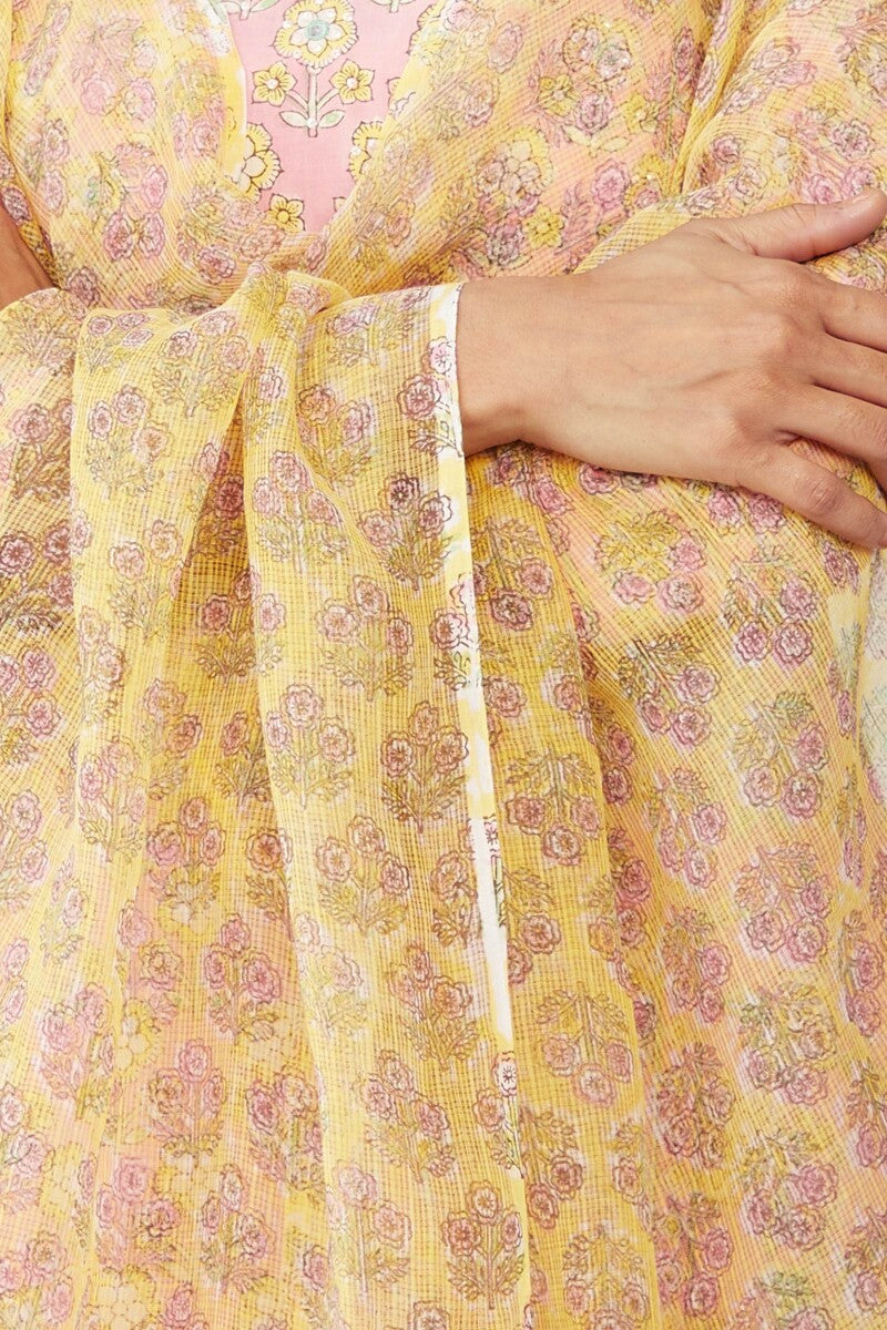 Gulshan Bagh Zahira Sanganeri Kota Dupatta