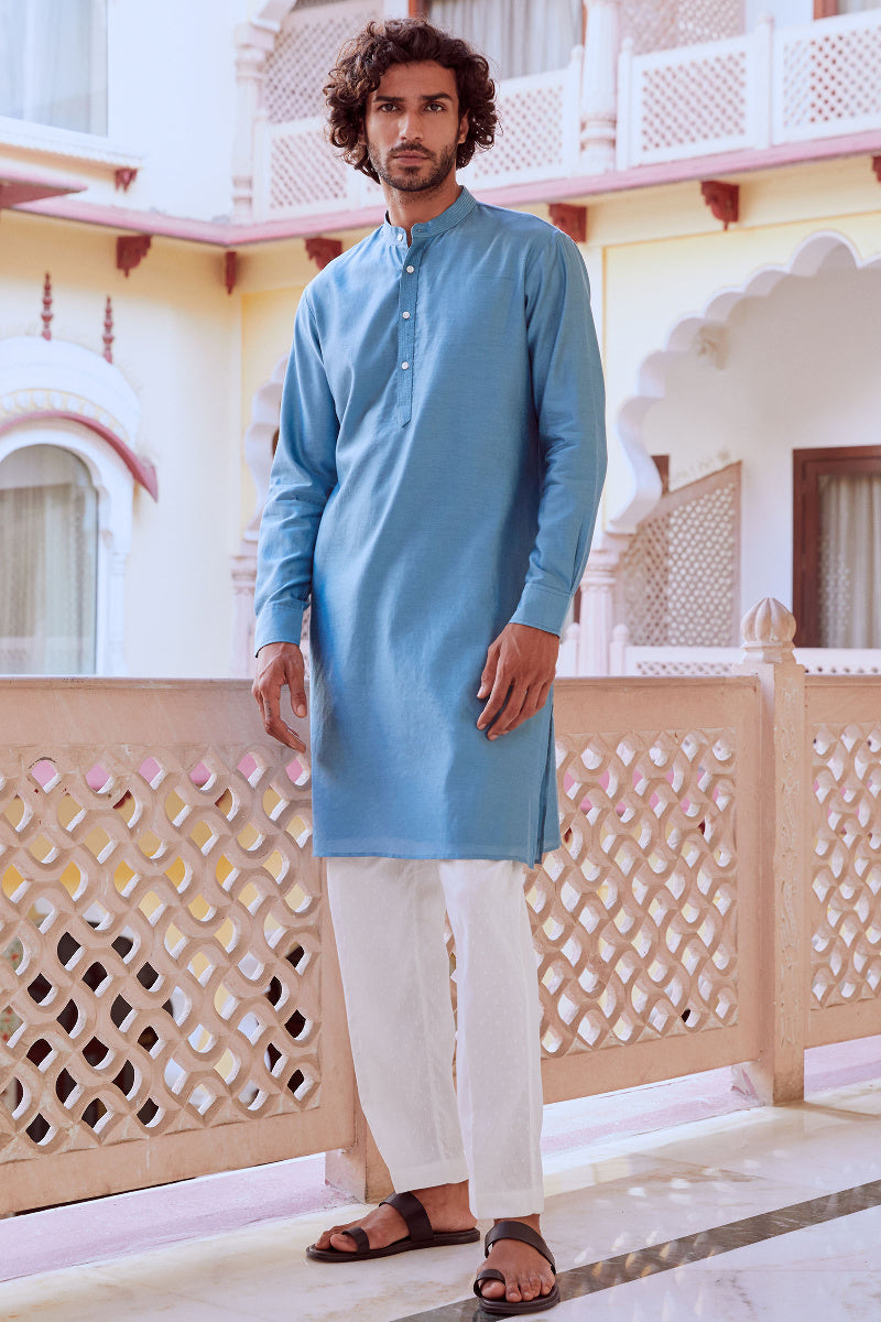 Zain Chanderi Kurta
