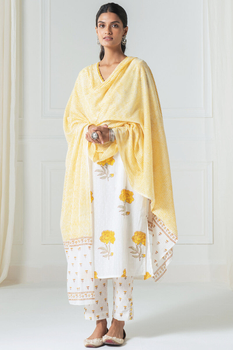 Gauhar Samaira Block Printed Dupatta