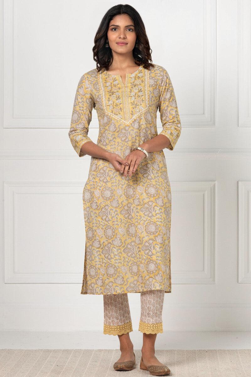 Gauhar Fizah Sanganeri Kurta