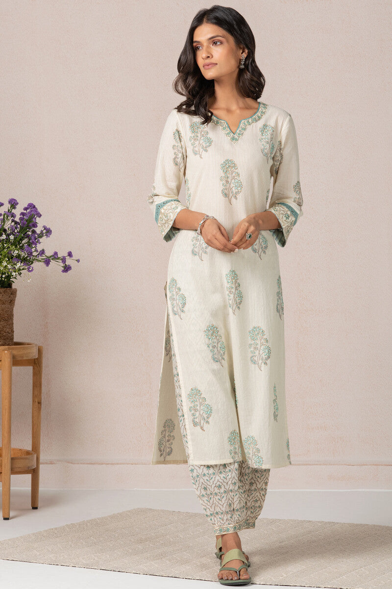 Nasrine Simar Sanganeri Kurta