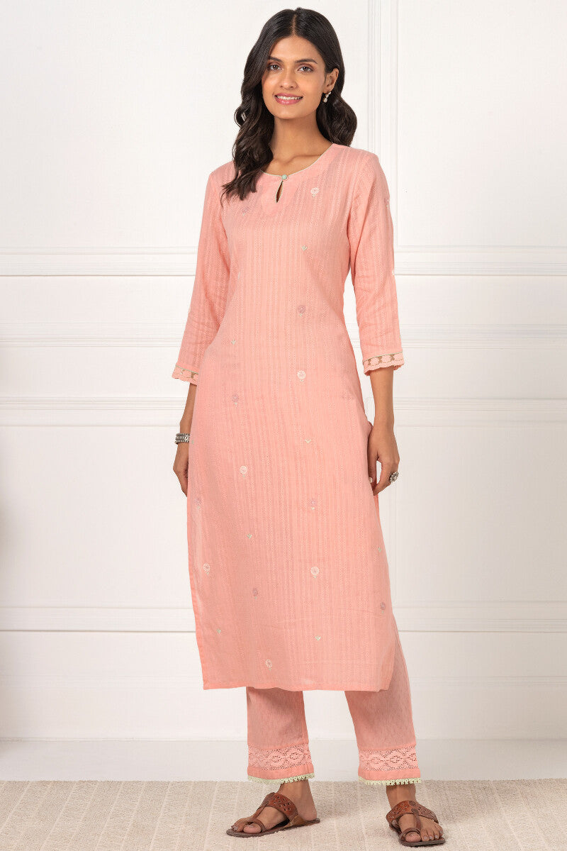 Gulnaz Ruhani Dobby Kurta