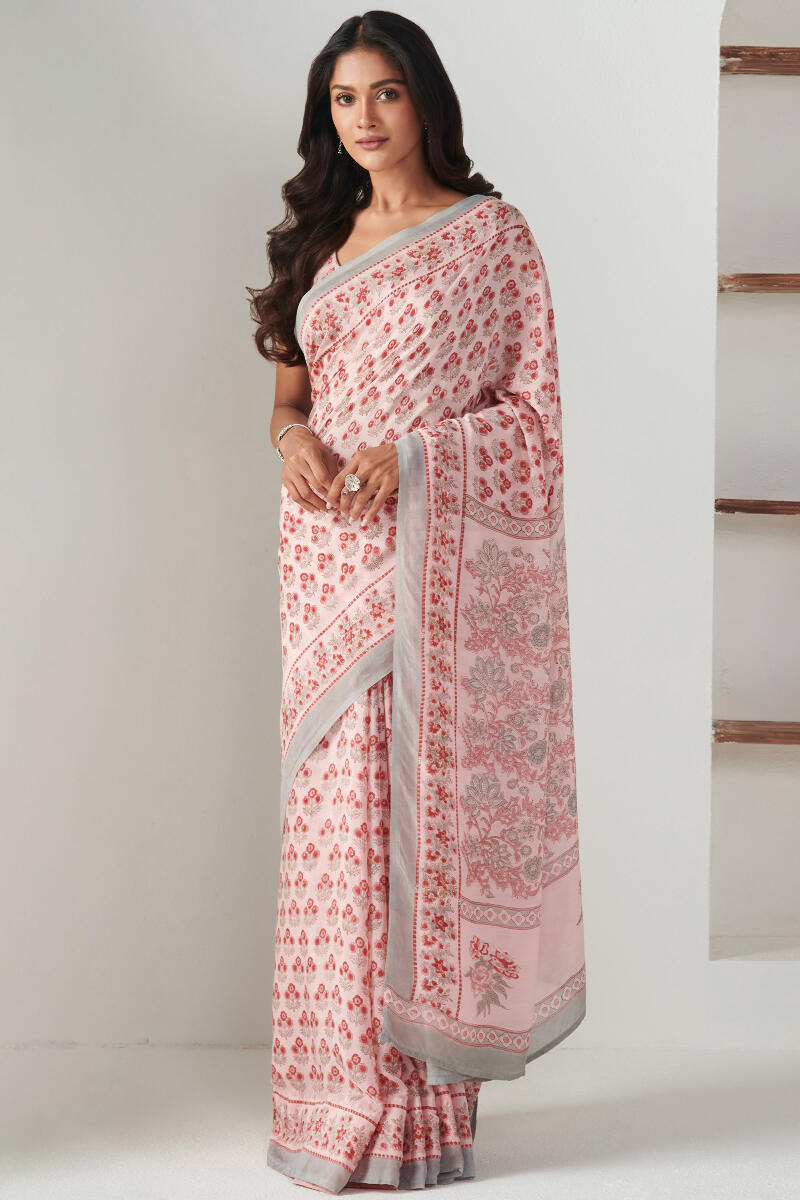Nasrine Fizah Sanganeri Saree