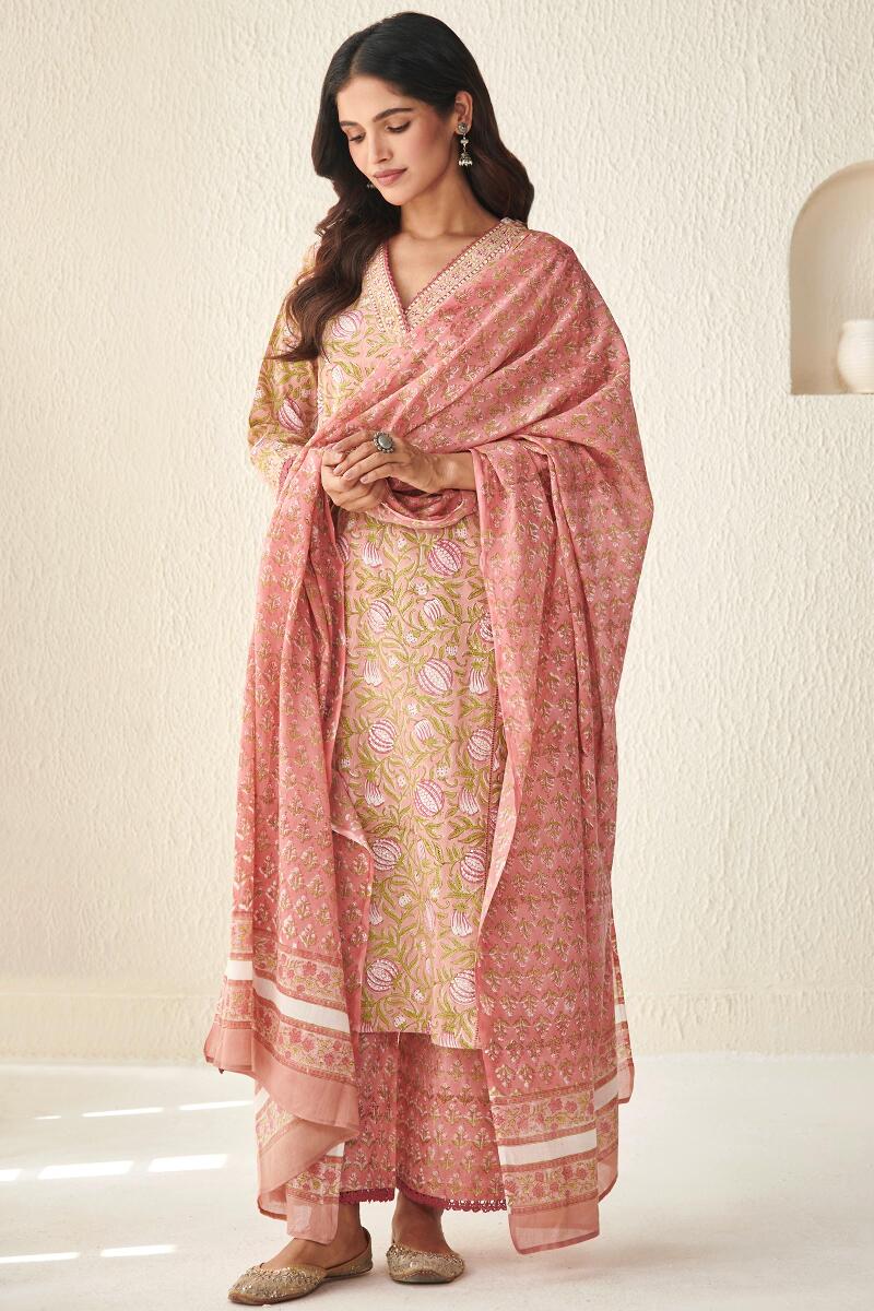 Gauhar Layla Sanganeri Dupatta