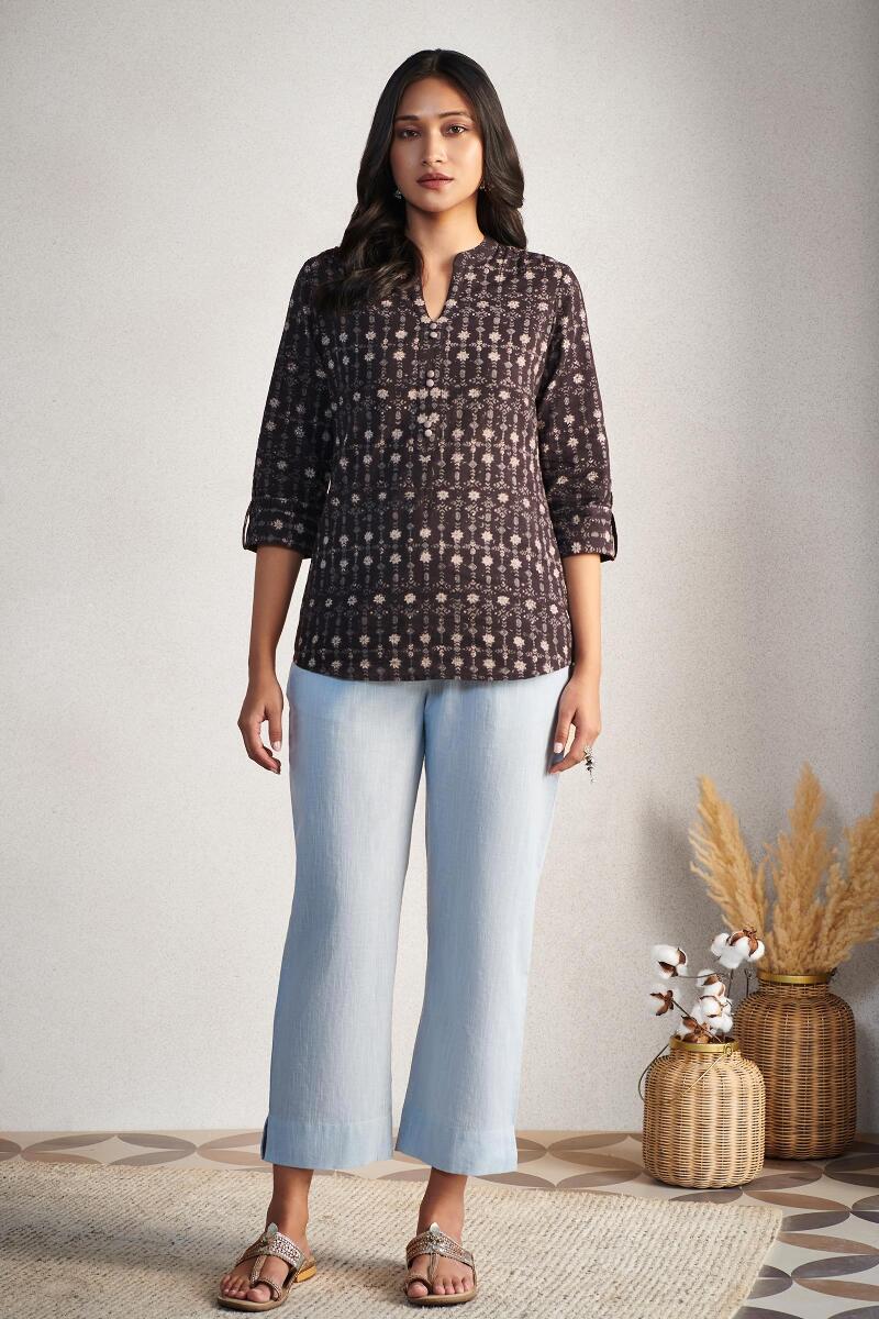 Roza Jia Sky Blue Pants