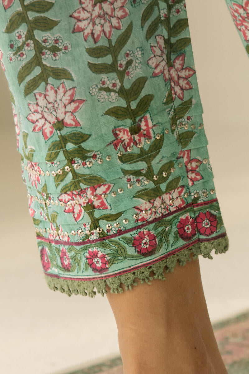 Nasrine Mehar Sanganeri Narrow Pants
