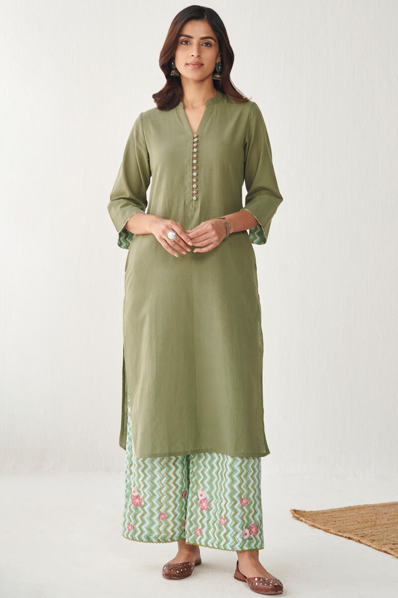 Nasrine Farah Handloom Kurta