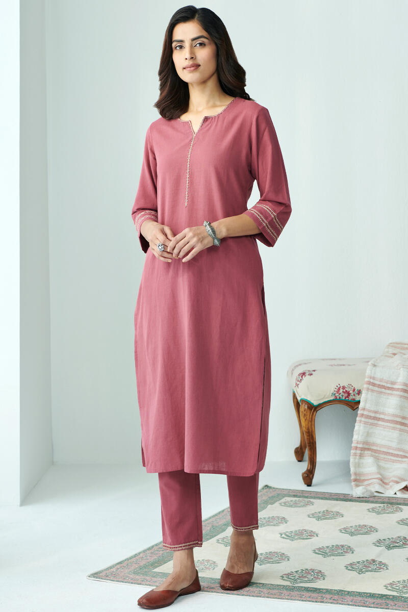 Mirza Zenia Handloom Kurta