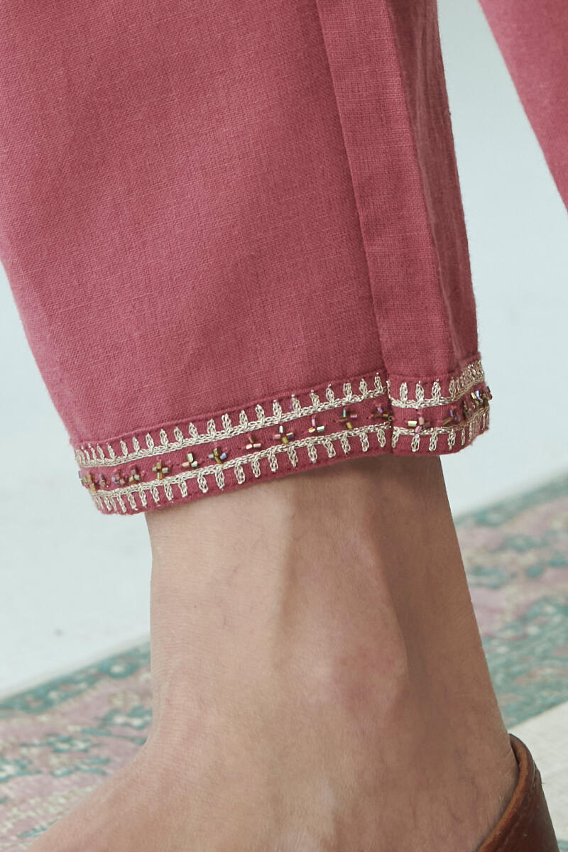 Mirza Zenia Handloom Narrow Pants