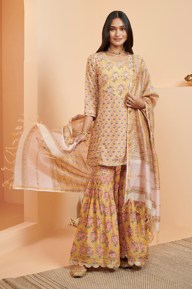 Shirin Maya Sanganeri Chanderi Dupatta
