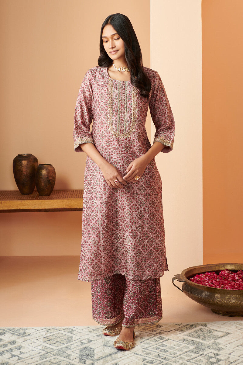 Shirin Zarina Sanganeri Chanderi Kurta