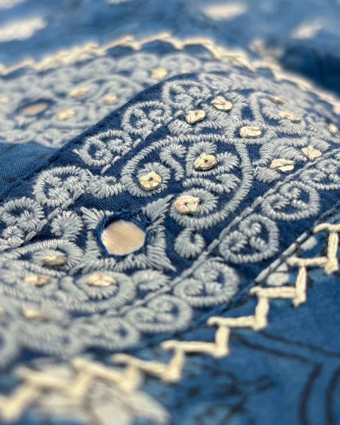 Sehra Fareena Bagru Kurta