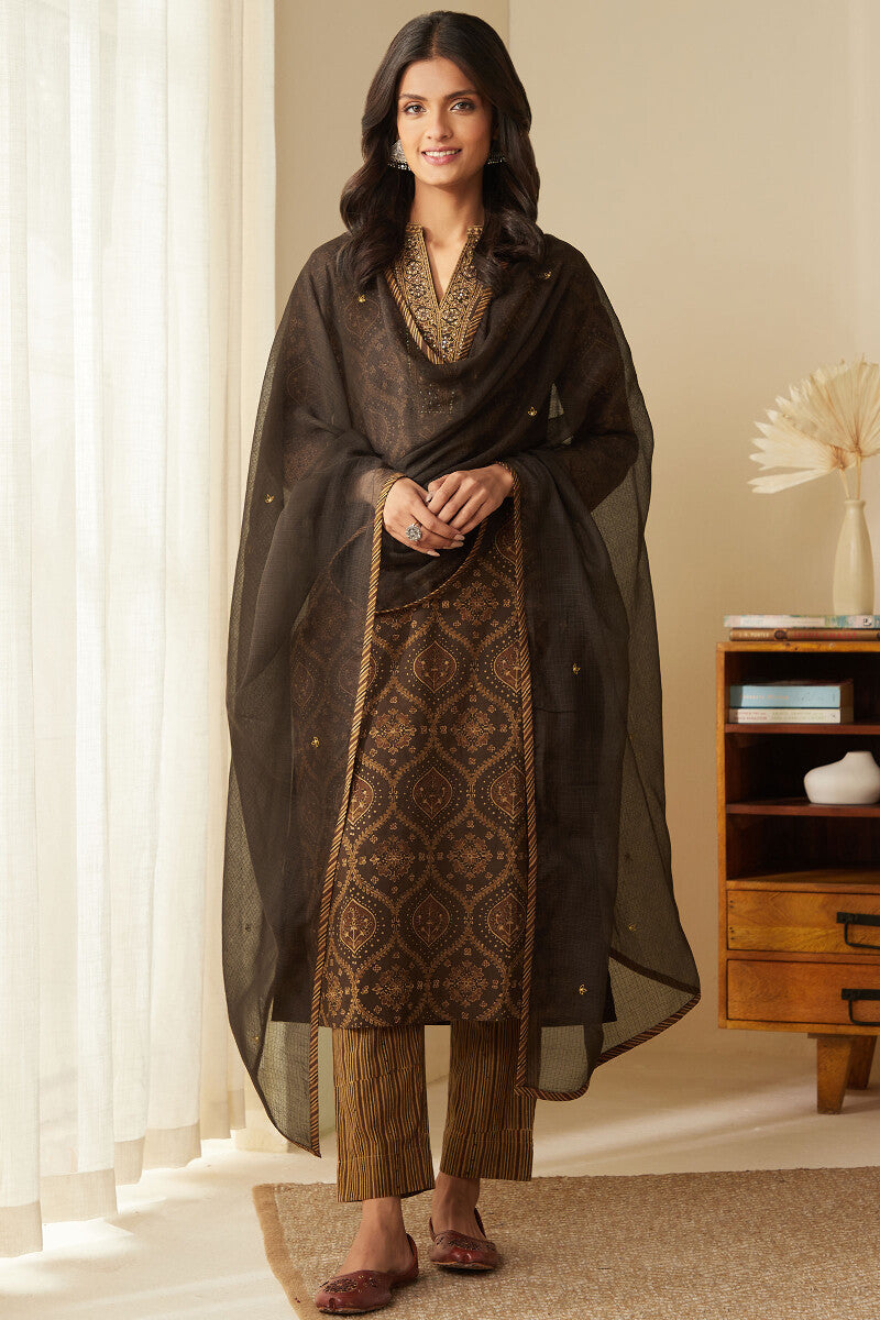 Sehra Mahi Kota Dupatta