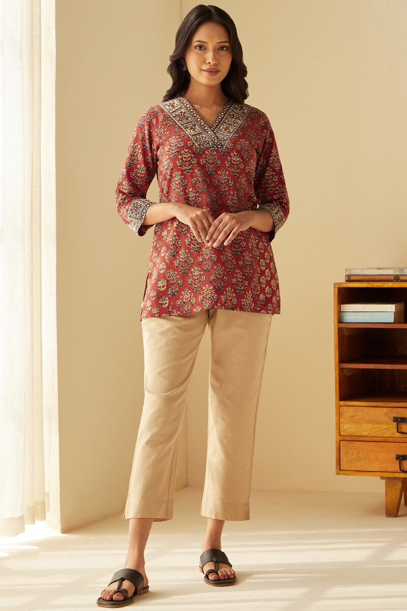 Sehra Nahid Bagru Top
