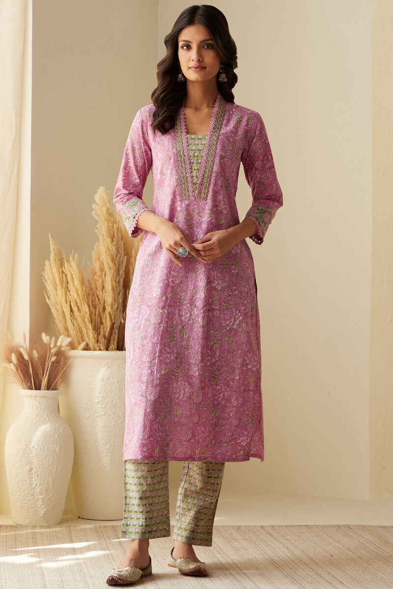 Rosheen Seerat Sanganeri Kurta