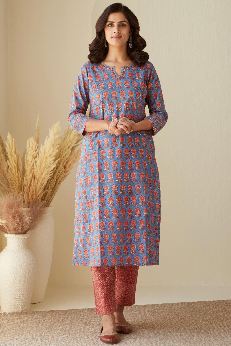 Mehnaz Jia Sanganeri Kurta