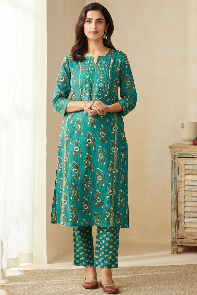 Gauhar Ria Sanganeri Kurta