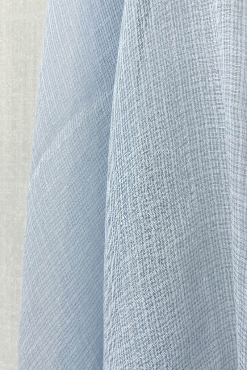 Light Blue Plain Dupatta