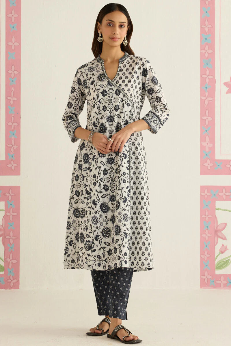 Surplus: Gulraiz Mahi Sanganeri Kurta